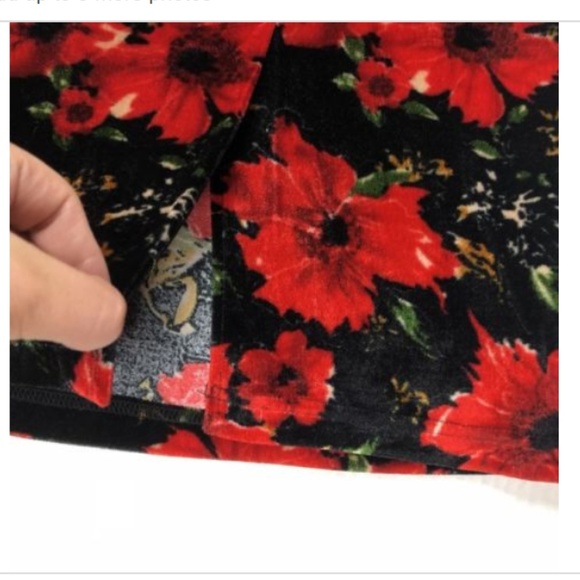 Bettie Page Tatyana Pinup Glam Poppy Wiggle Dress - Picture 7 of 8